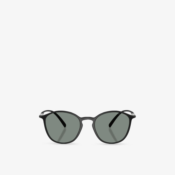 

Ar8233U солнцезащитные очки с инжектированной оправой Phantos-Frame Giorgio Armani, черный