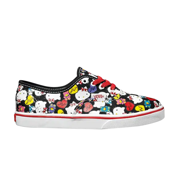 

Кроссовки Kids Authentic Lo Pro Hello Kitty Vans, черный