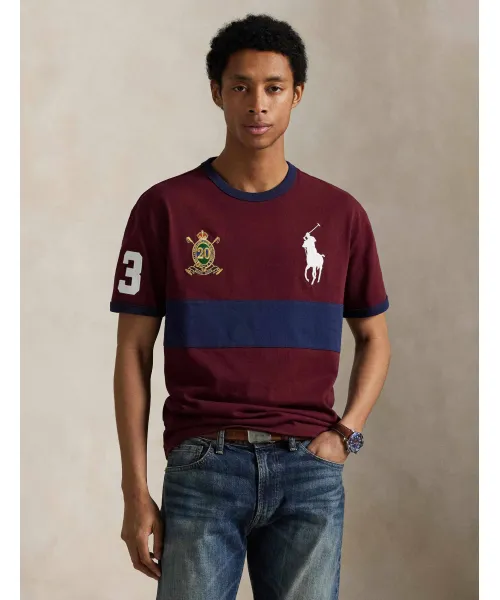 

Футболка Slim fit Polo Ralph Lauren, красный