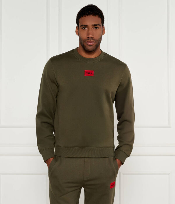 

Свитер дирагол 212 Regular fit Hugo, хаки