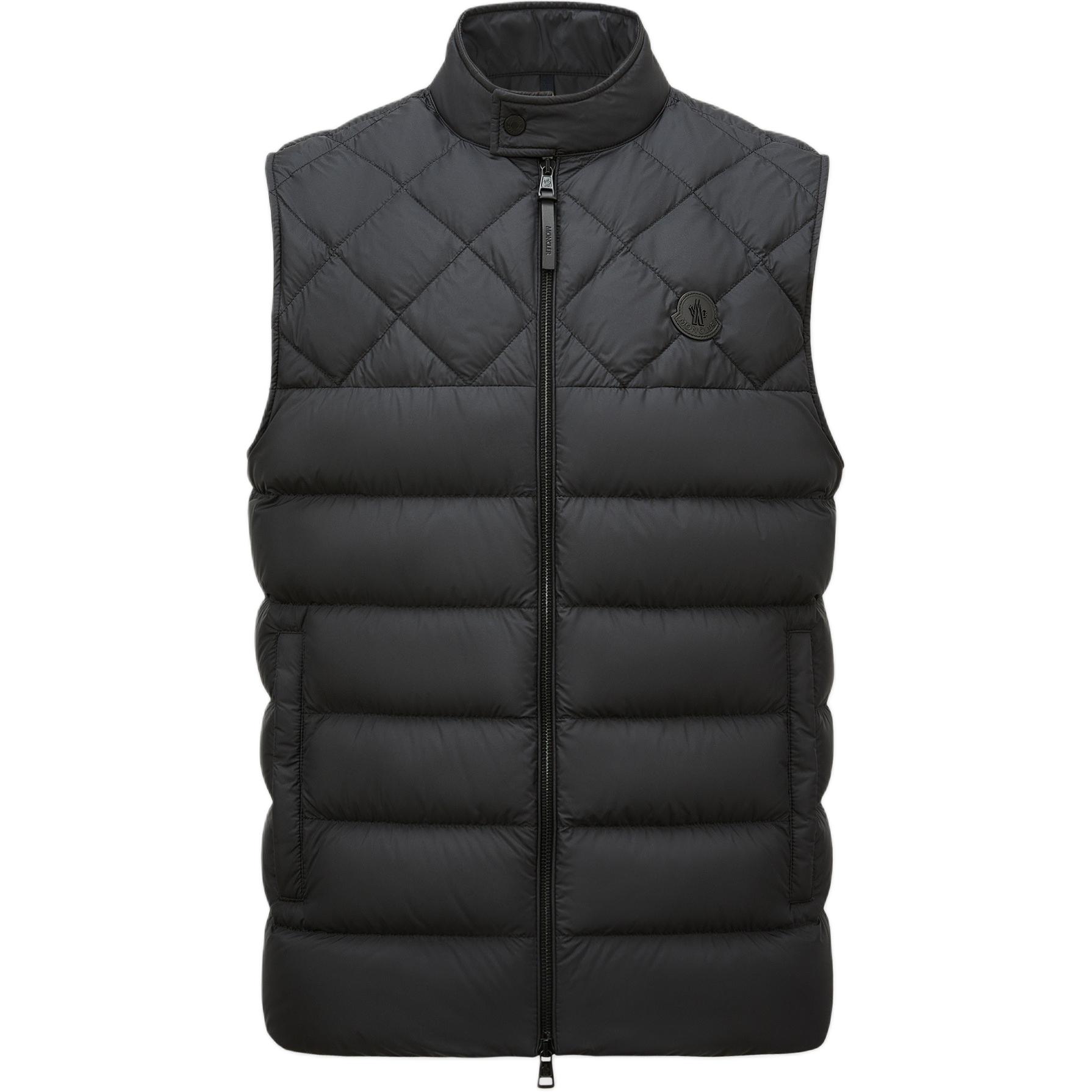 

Moncler Пуховик SS25 мужской черный, Black