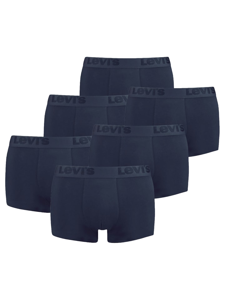 

Боксеры Levi´s short 6er Pack, темно-синий