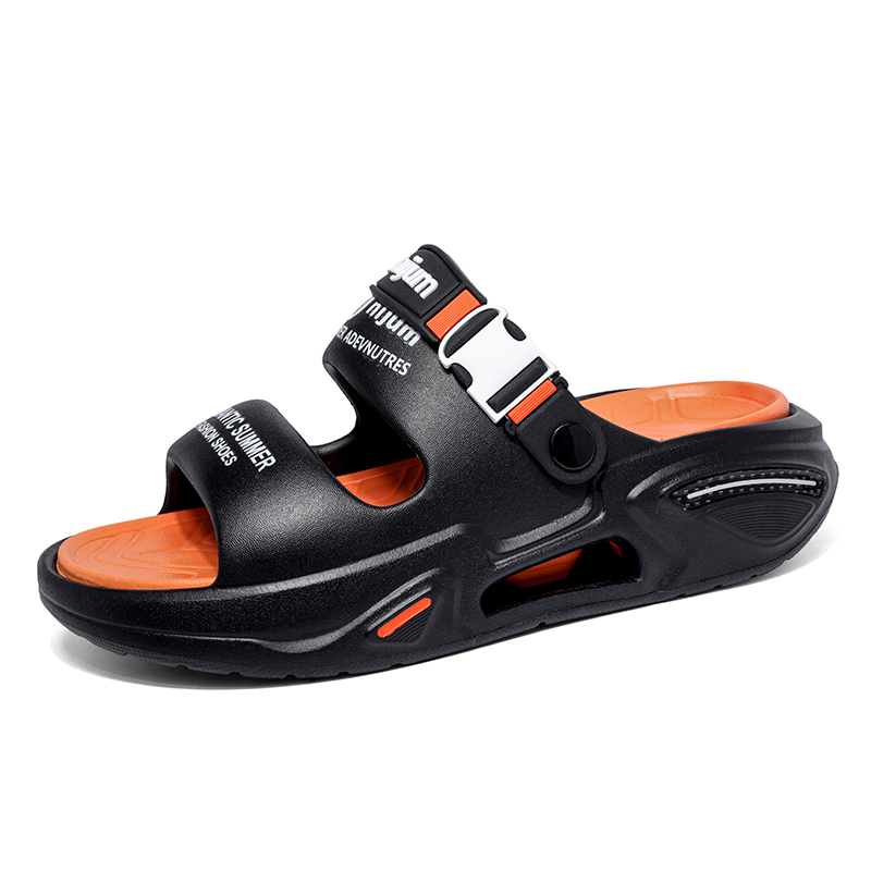 

CariteSport Пляжные сандалии унисекс черно-оранжевые, цвет Black Orange