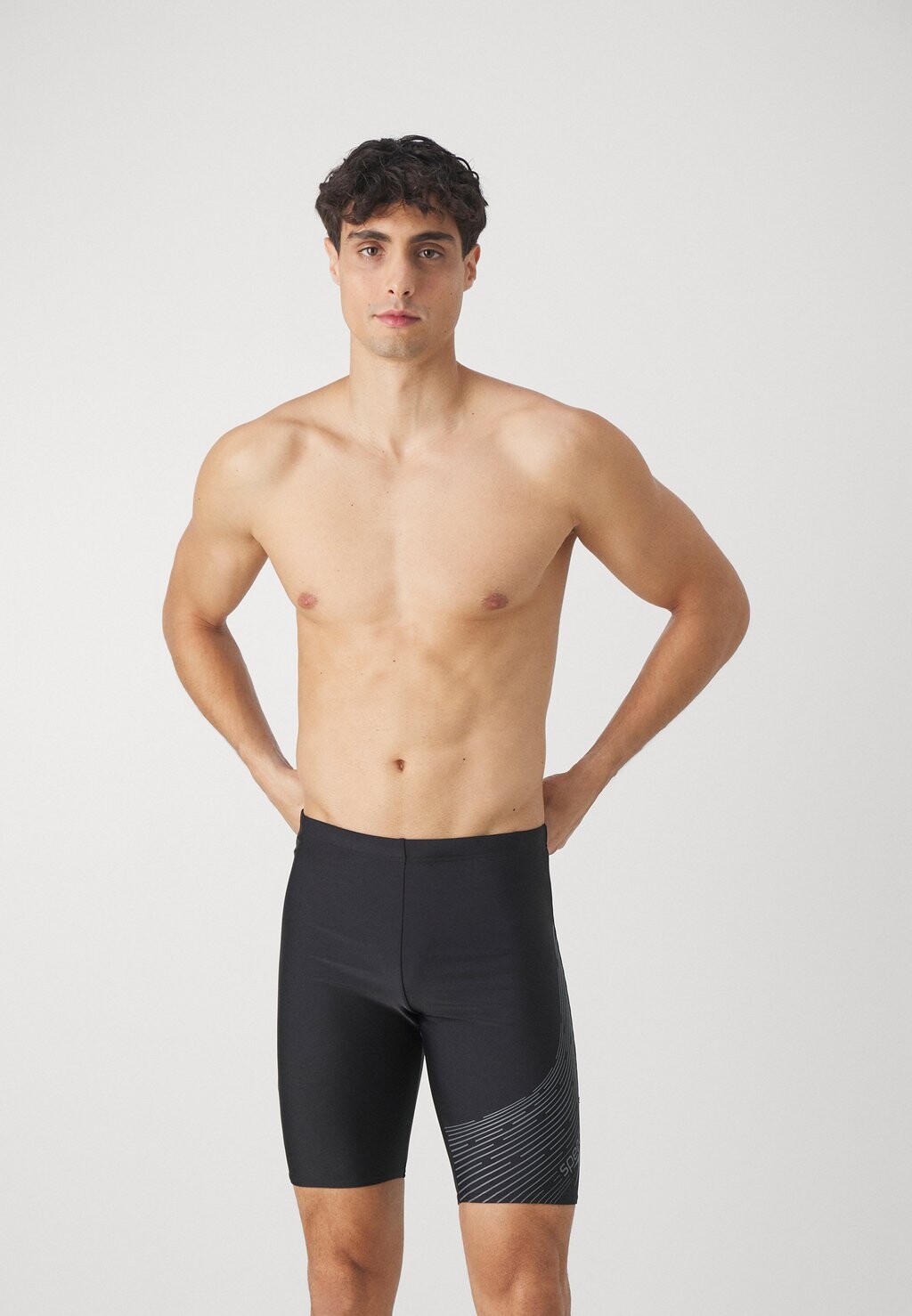 

Плавки MENS MEDLEY LOGO JAMMER Speedo, цвет black/charcoal