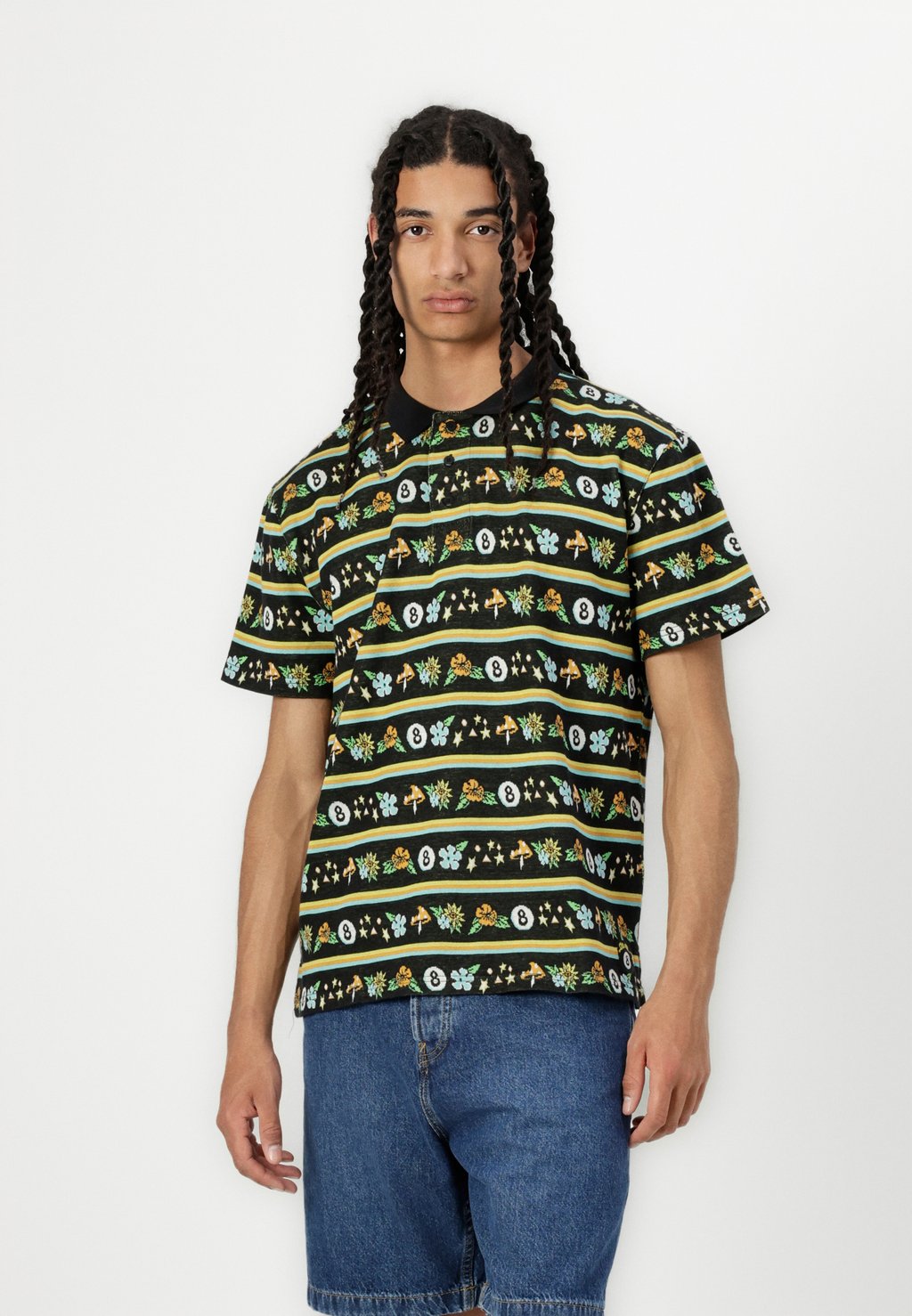 

Рубашка поло WINKOWSKI TRIP STRIPE UNISEX Santa Cruz, мультиколор