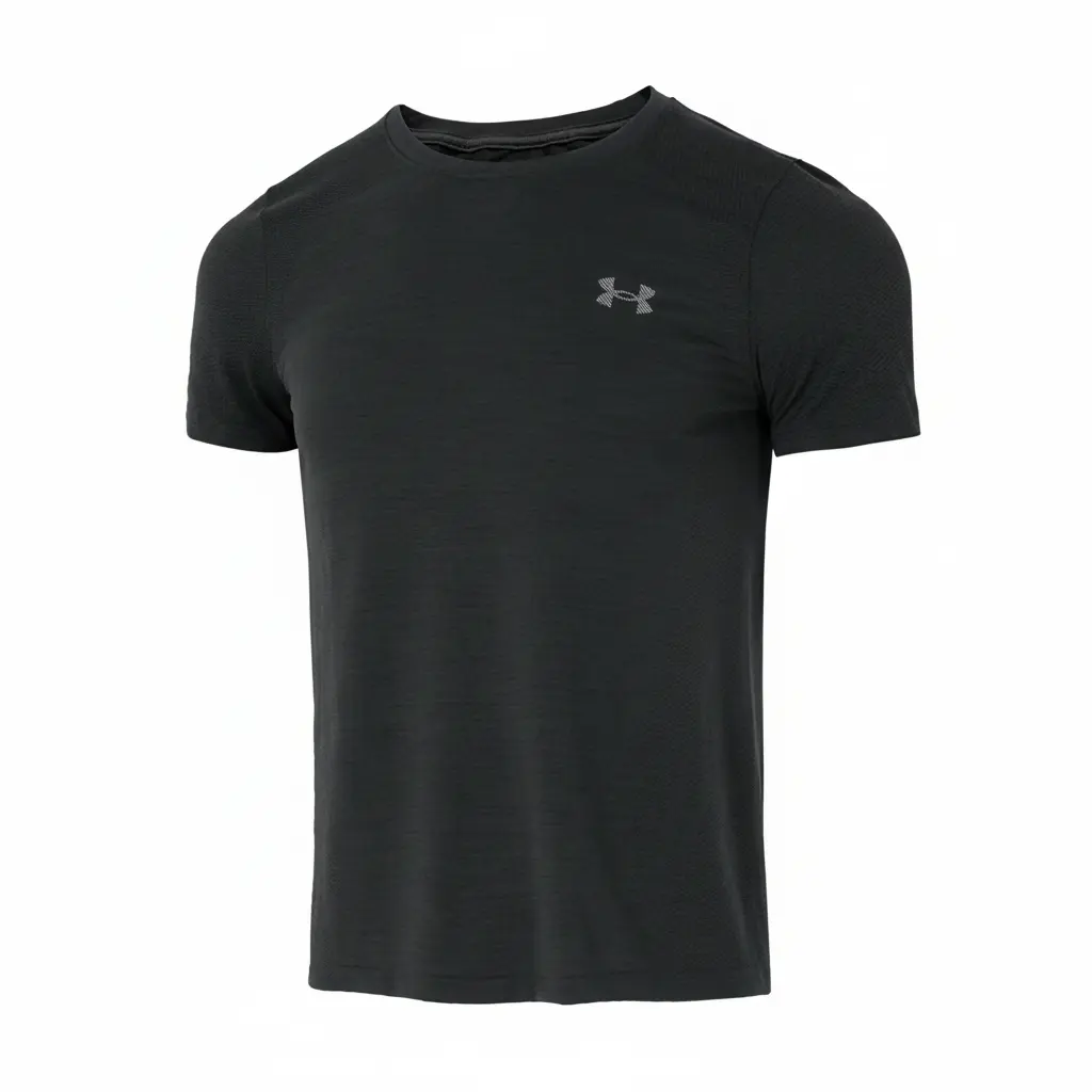 

Футболка для бега мужская Under Armour, черный