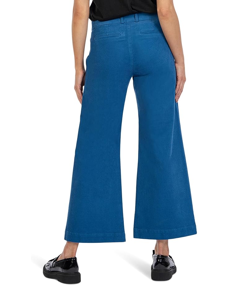 

Брюки KUT from the Kloth Meg Corduroy Wide Leg Trousers, кобальтовый