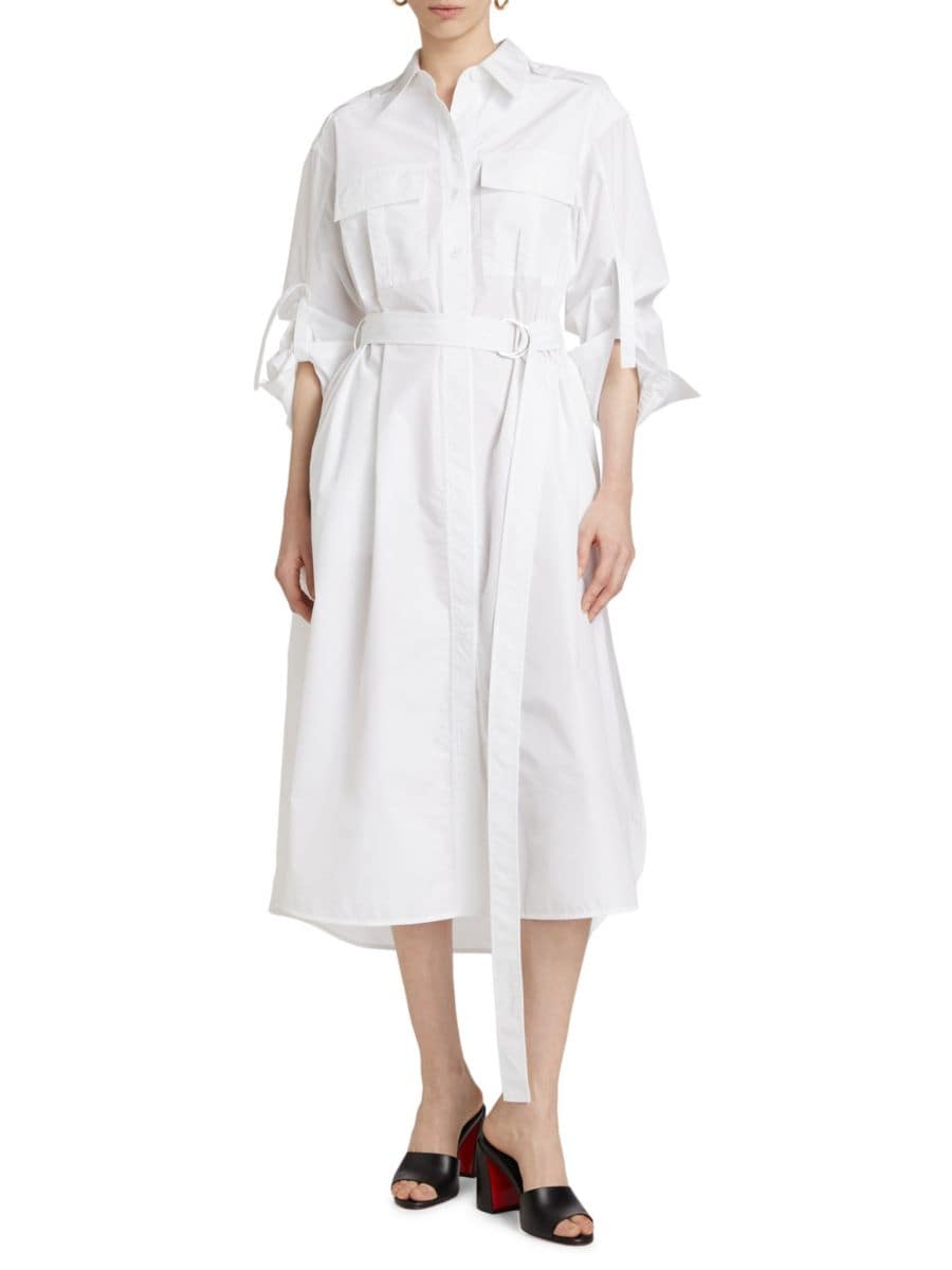 

Платье-рубашка LS Maxi 3.1 Phillip Lim, белый