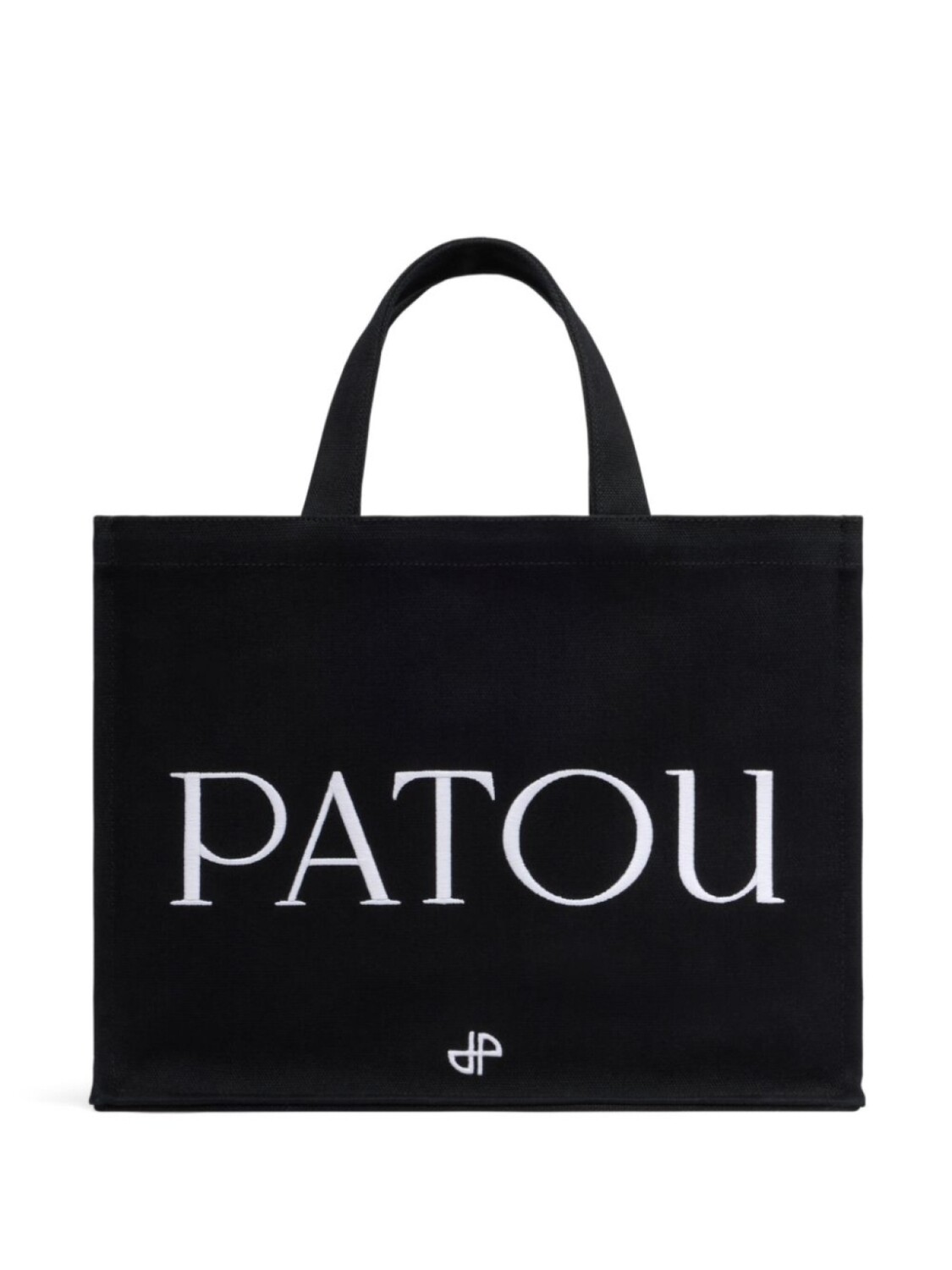

Patou сумка-тоут среднего размера с логотипом, черный