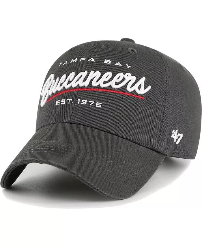 

Женская оловянная кепка Tampa Bay Buccaneers Sidney Clean Up Adjustable '47 Brand