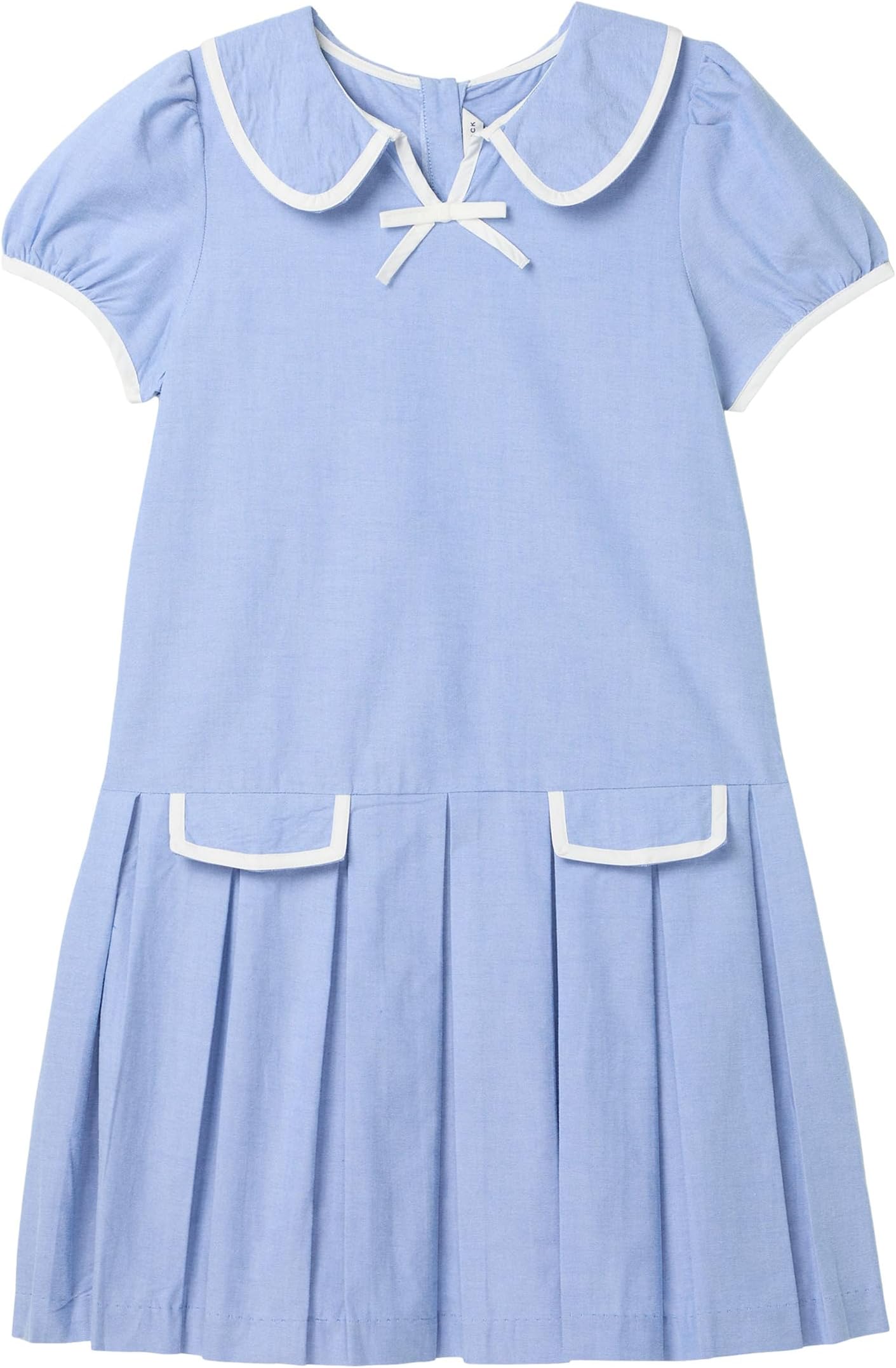 

Платье Janie and Jack Oxford Collar Dress, синий
