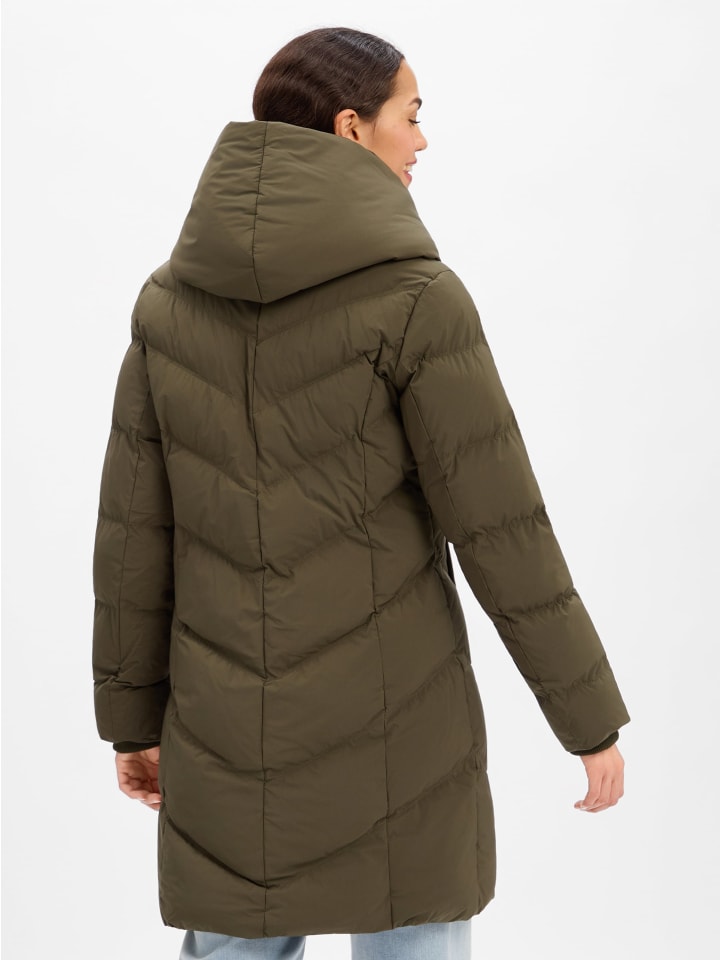 

Ragwear Пальто Наталка оливкового цвета