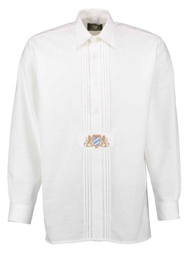 

Традиционная рубашка Нинфи белого цвета OS-Trachten