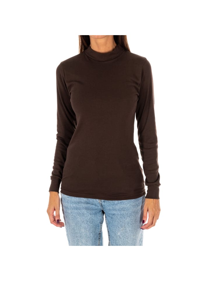 

Рубашка с длинным рукавом Kisses and Love, коричневый