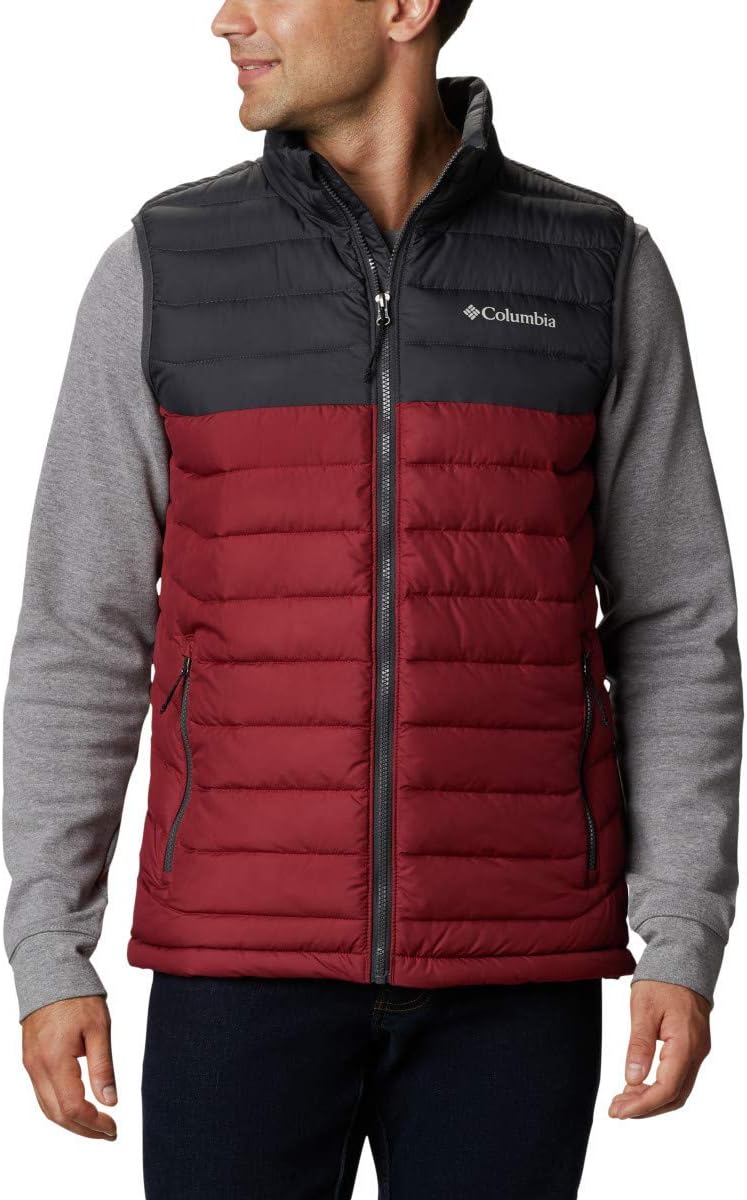 

Columbia Мужская жилетка Powder Lite, Red Jasper/Shark