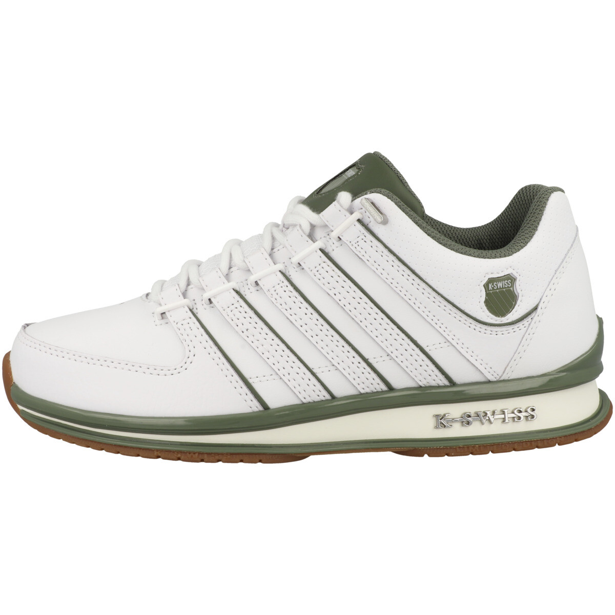 

Низкие кроссовки K SWISS low Rinzler, белый, Белый;серый, Низкие кроссовки K SWISS low Rinzler, белый