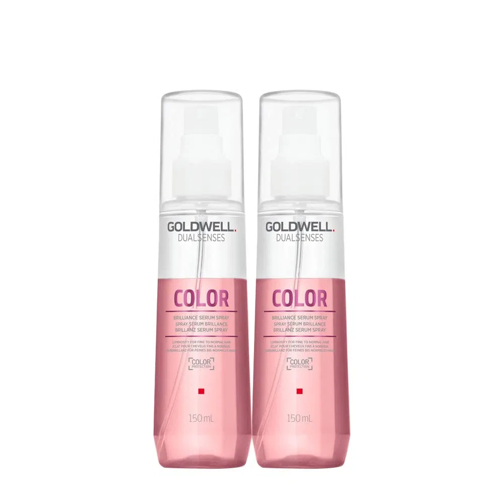 Набор из 2 спреев-сывороток для блеска волос «Dualsenses Color Brilliance» 150 мл от Goldwell Goldwell