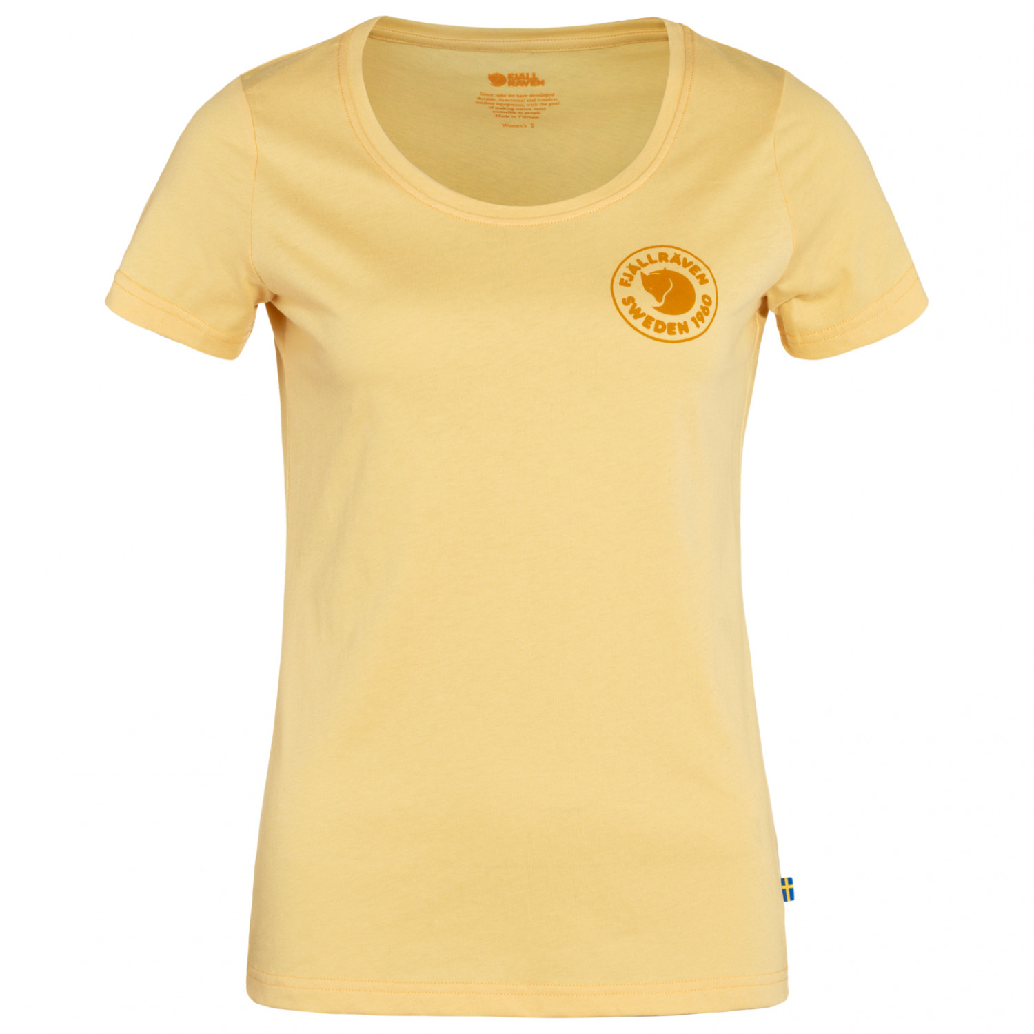 

Футболка Fjällräven Women's 1960 Logo, цвет Mais Yellow