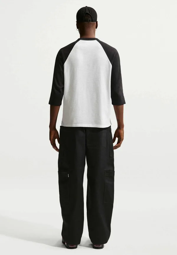 Клубная футболка с длинными рукавами-реглан Nike Sportswear, Black/White/Black — фото 2