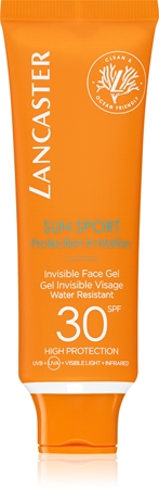 

Матирующий гель для лица spf 30 Lancaster Sun Sport Invisible Face Gel, I. 50 ml