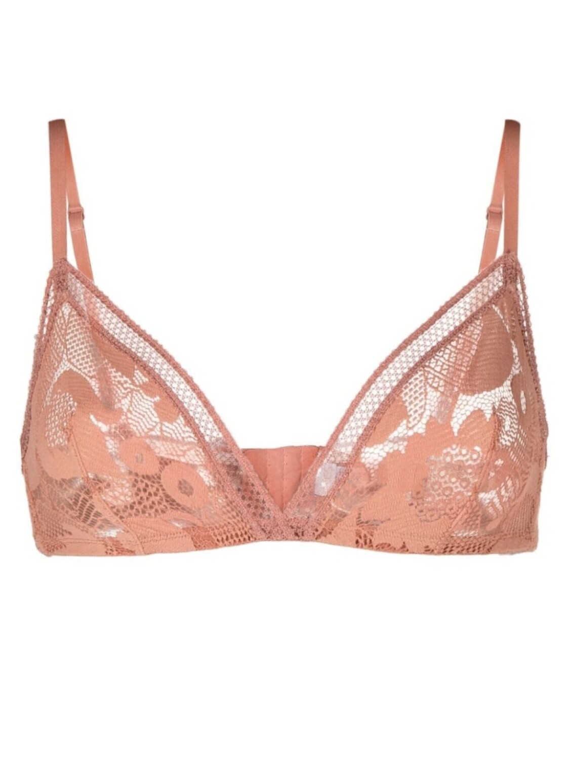 

ERES бюстгальтер Chemise с треугольными чашками, нейтральный цвет