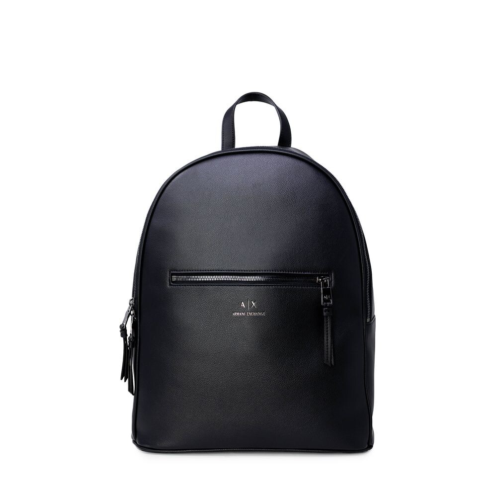 

Черный рюкзак из полиэстера Armani Exchange