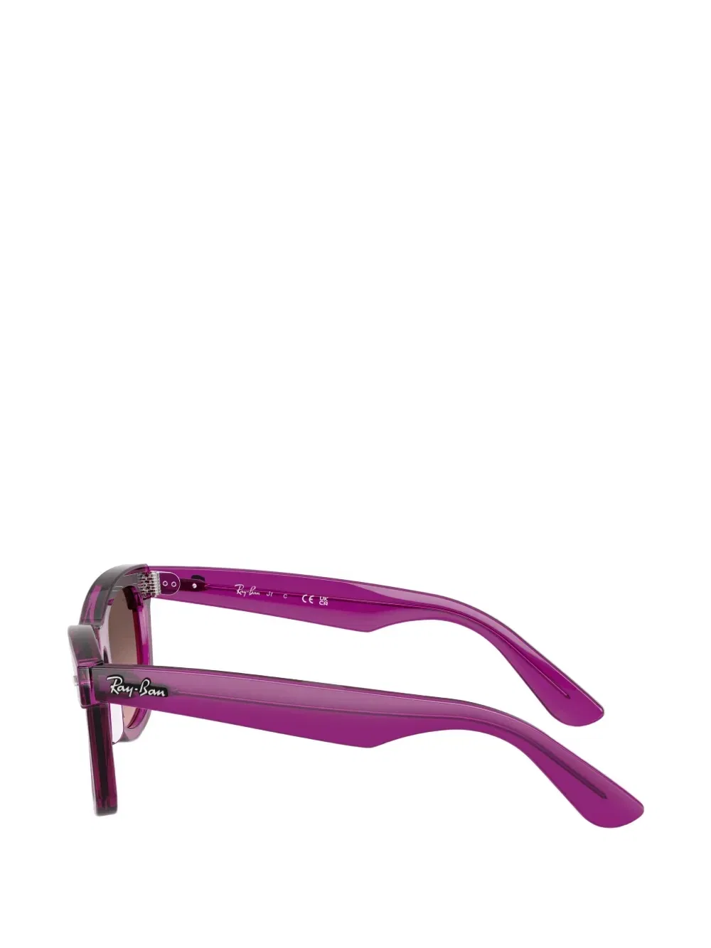 Мини-очки Street Neat квадратной формы Ray-Ban Junior, фиолетовый — фото 3
