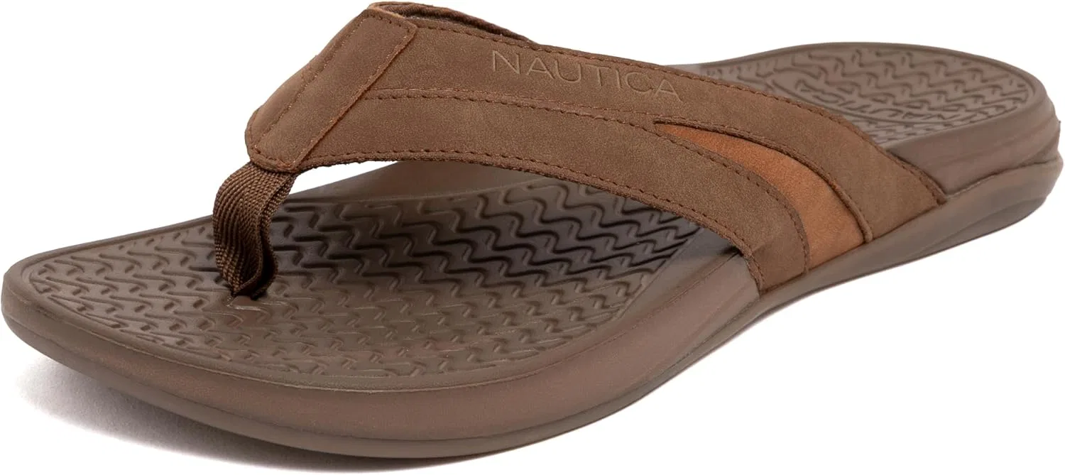 Сандалии-слайды мужские Nautica, загар