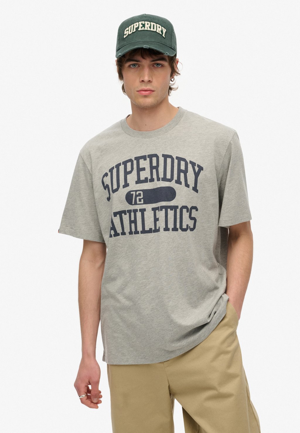 

Базовая футболка Superdry, темно-серый