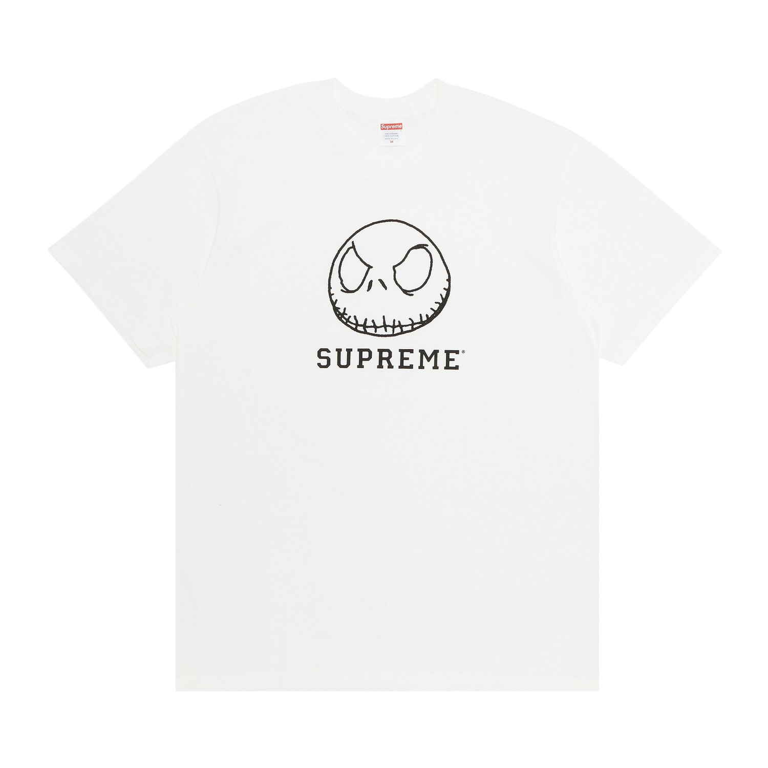 

Футболка Supreme Skeleton Белая, Белый, Футболка Supreme Skeleton Белая