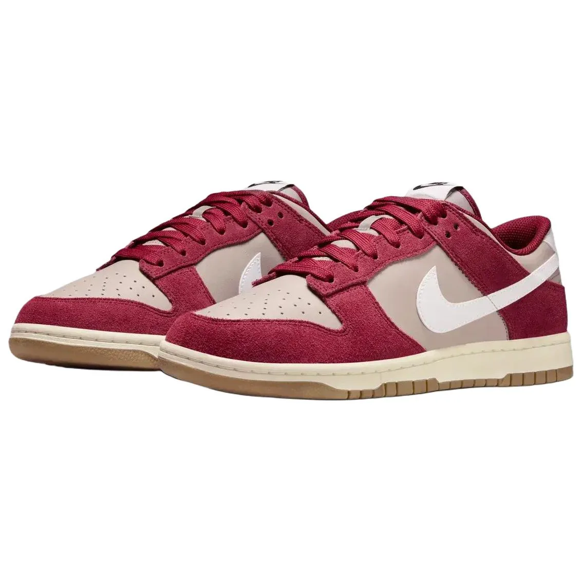 Nike Кроссовки Dunk Low top Skateboard мужские красные белые — фото 3