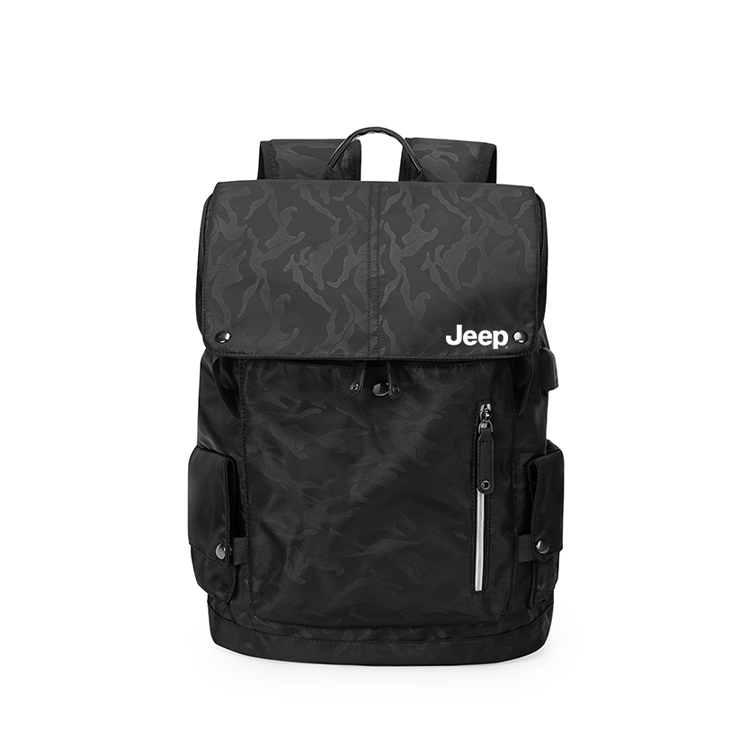 

Jeep Рюкзак Nylon для ноутбука Unisex Black/Multicolor Black