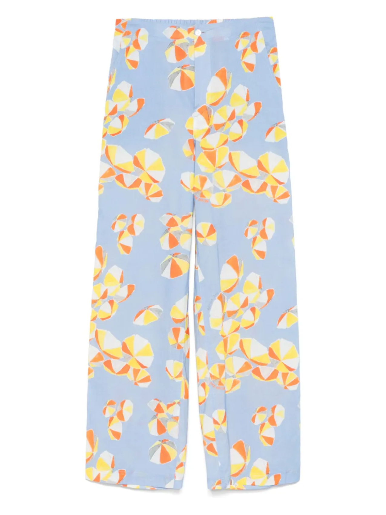 

Брюки с графичным принтом MOSCHINO JEANS, синий
