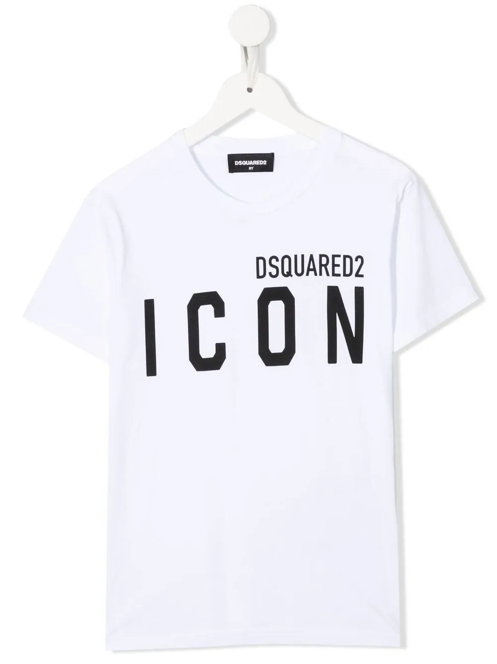 

Футболка с логотипом Icon DSQUARED2 KIDS, белый