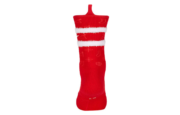 Носки Nike Unisex Elite Crew 'xmas' Sports Socks 1 Packs Red CK6786-657, красный — фото 4