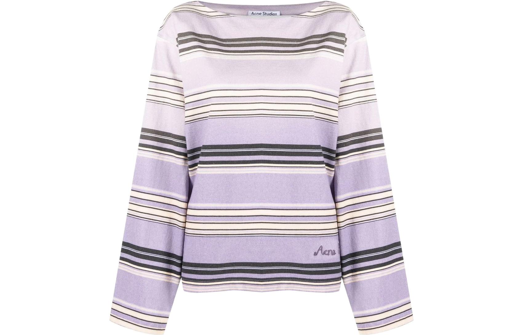 

Футболка женская лавандово-фиолетовая Acne Studios