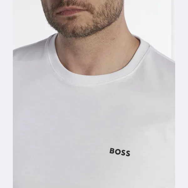 Футболка te_coral комфортного кроя Boss, белый — фото 2