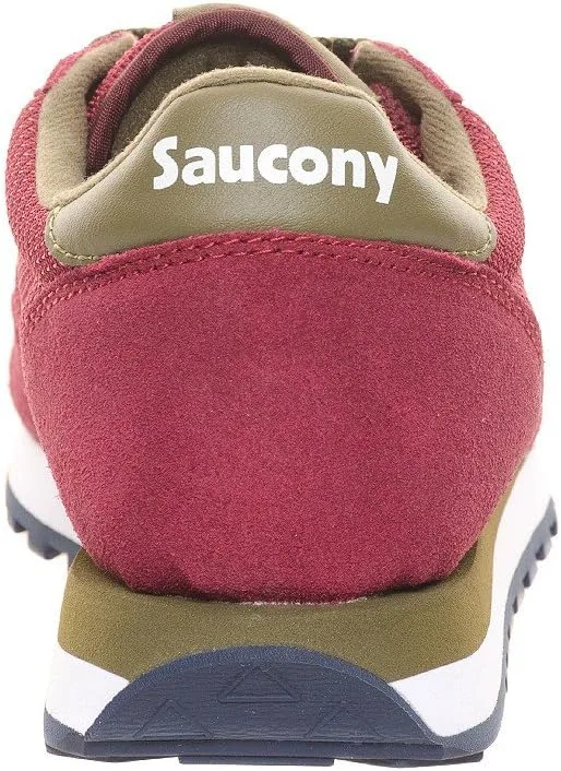 Мужские низкие кроссовки Saucony S70254 1 Original Jazz, бордовый — фото 3