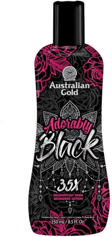 Лосьон для загара «Adorably Black 35X Dark Bronzer» 250 мл от Australian Gold Australian Gold