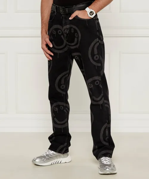

Джинсы Нейт Loose fit Hugo Blue, черный