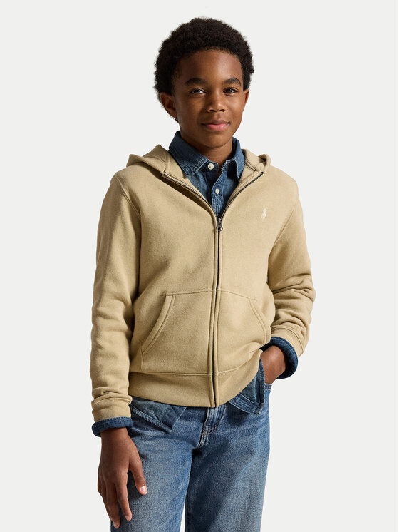 

Свитшот regular fit 323799360503 Polo Ralph Lauren, бежевый