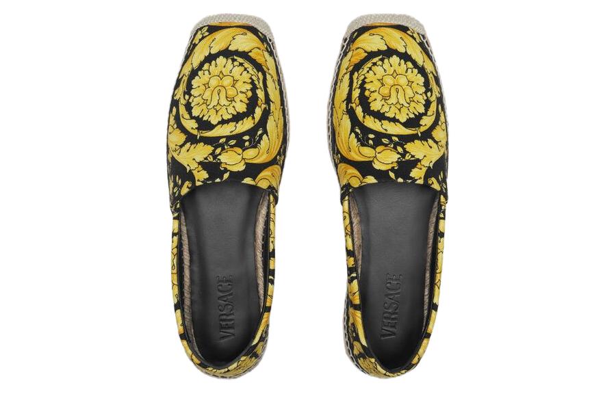 Эспадрильи с принтом Barocco VERSACE, original shoe box included — фото 4