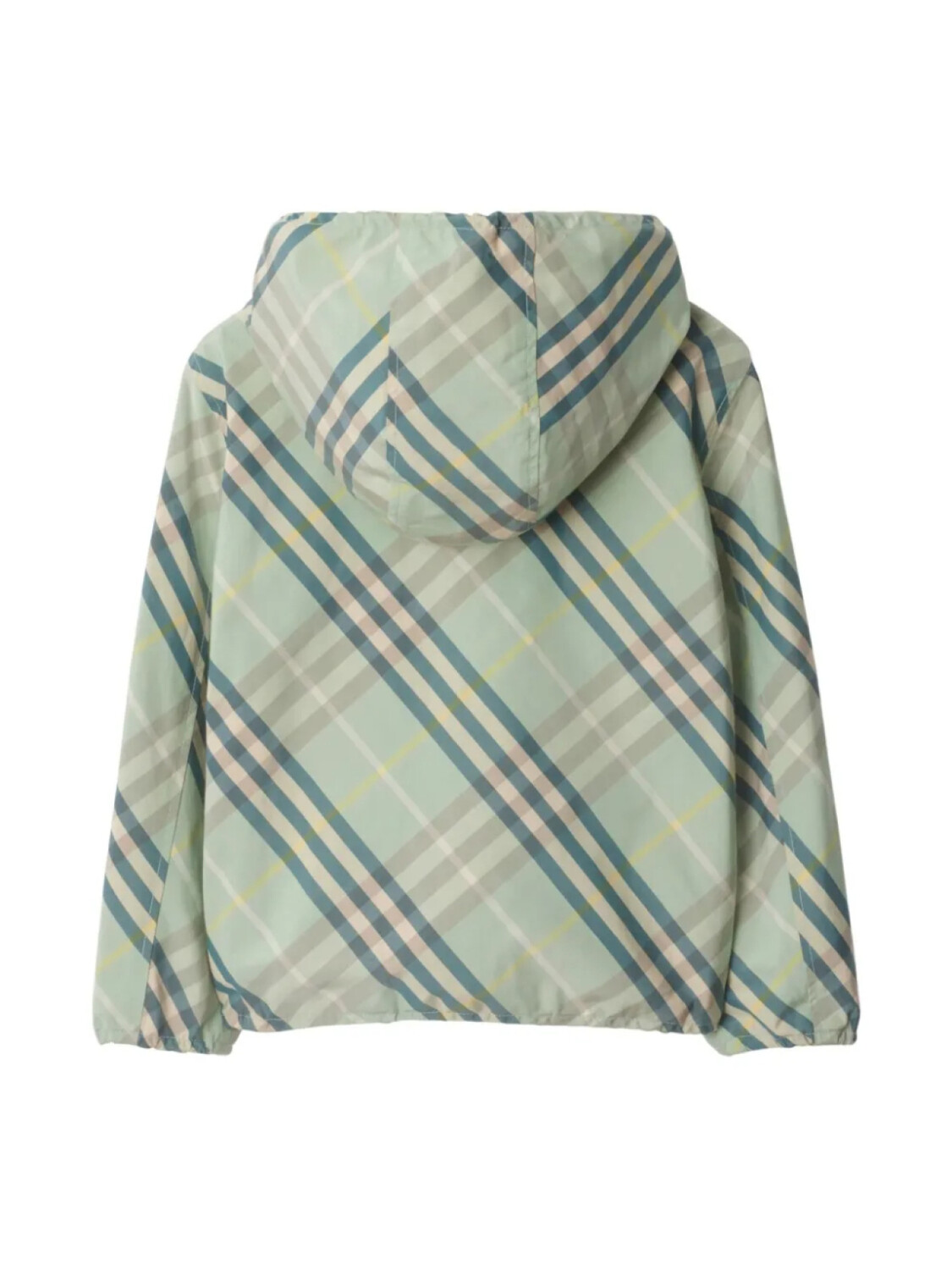 Куртка Burberry Kids Vintage Check, зеленый — фото 2