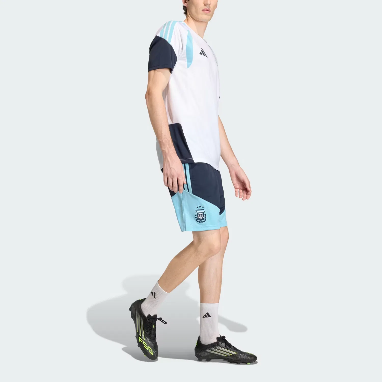 Шорты мужские Casual Blue Adidas — фото 4