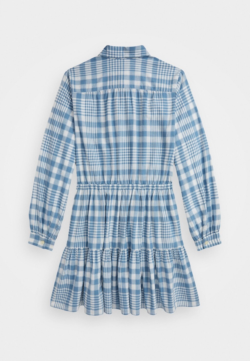 

Платье-блузка GINGHAM COTTON MADRAS SHIRTDRESS Ralph Lauren, светло-голубой