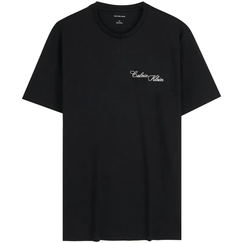 Футболка мужская с круглым вырезом Moderate Calvin Klein, YAS-Ivory — фото 3