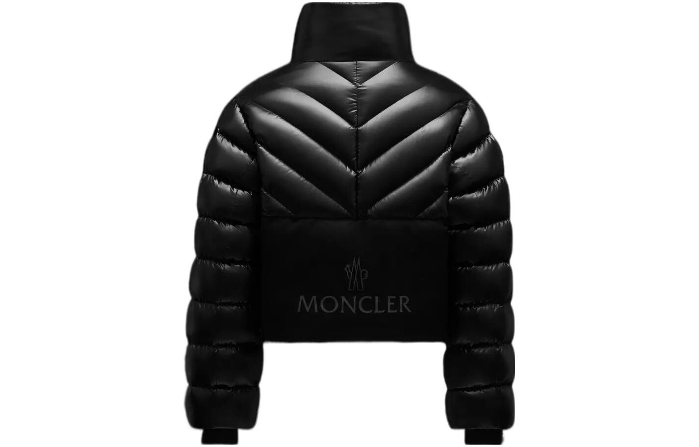 

Пуховик женский черный Moncler