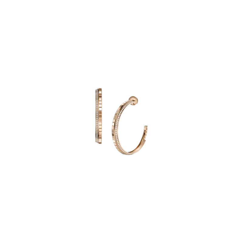 

Chopard - серьги ice cube, этичное розовое золото, бриллианты - 837008-5002 CHOPARD