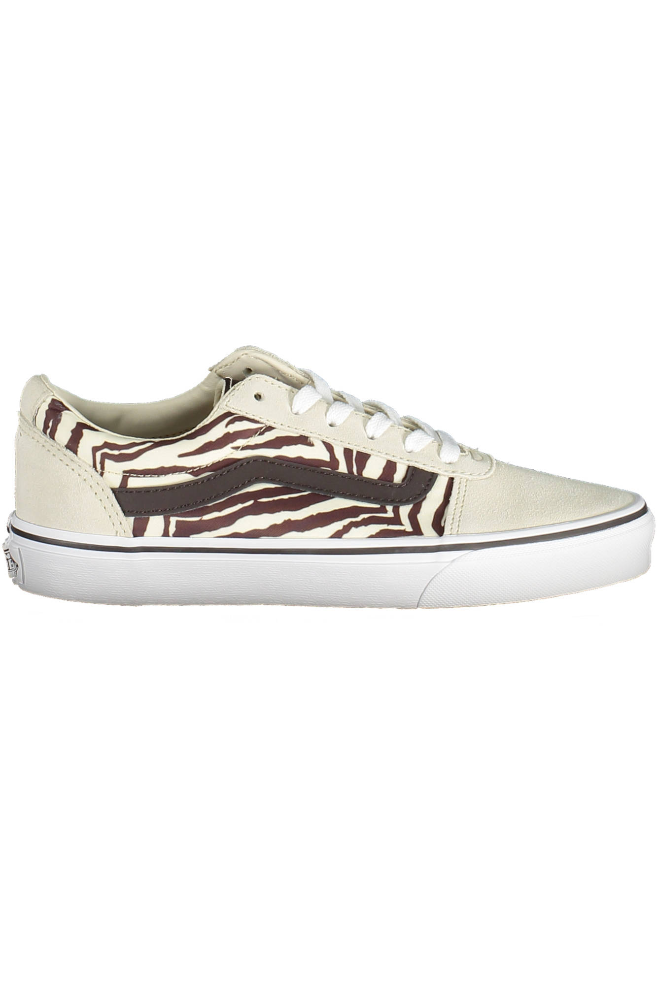 Кроссовки спортивные Vans женские, бежевый / коричневый