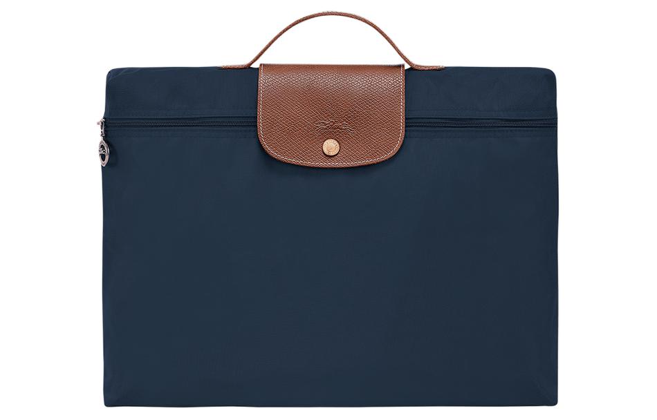 

LONGCHAMP Сумка Le Pliage Recycled Canvas With Leather Trim, ручная кладь, портфель Trumpets мужской navy blue